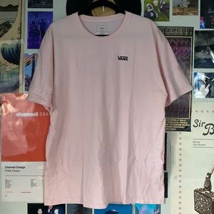Light Pink Wave Vans T-Shirt